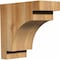 Ekena Millwork Mediterranean Rough Sawn Corbel, Western Red Cedar, 6"W x 12"D x 12"H COR06X12X12MED00RWR - alternate 1